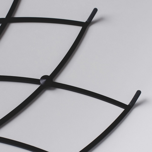 Wieszak Lotos / L Black - POLYHEDRA