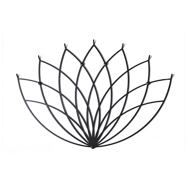 Wieszak Lotos / L Black - POLYHEDRA