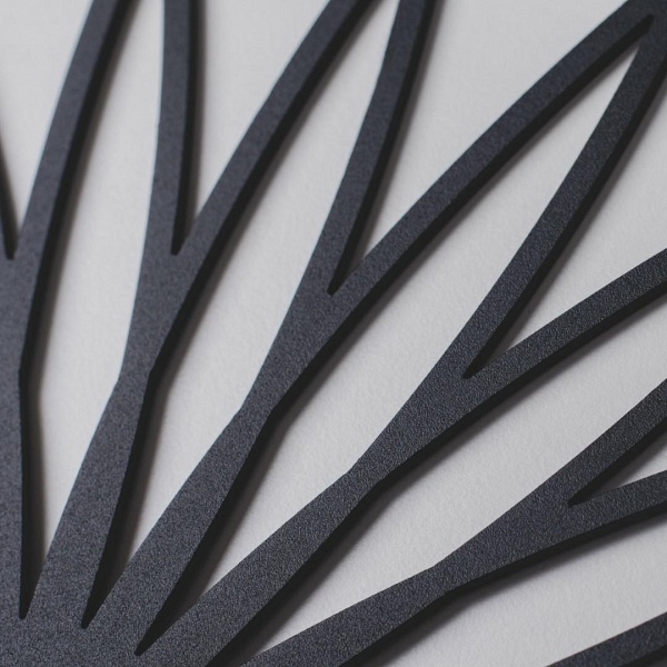 Wieszak Lotos / L Black - POLYHEDRA