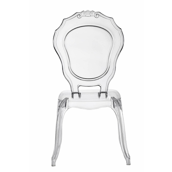 Krzesło transparentne Queen - Intesi