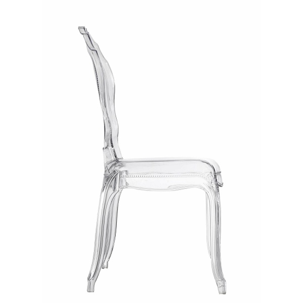 Krzesło transparentne Queen - Intesi