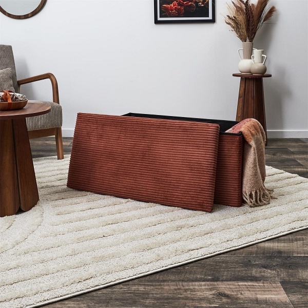 Pufa Velse Scott teracotta składana - Intesi