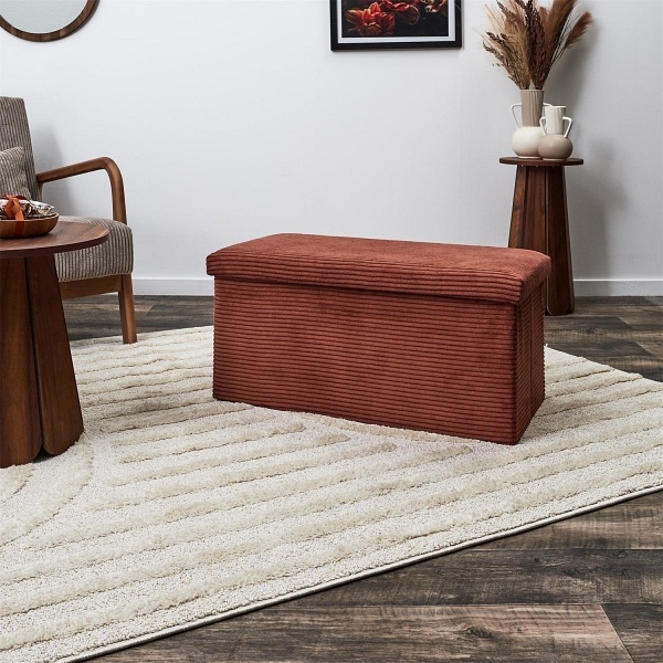 Pufa Velse Scott teracotta składana - Intesi