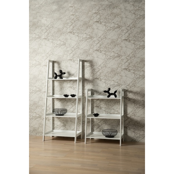 Regał Wally II Biały/Biały - ACTONA