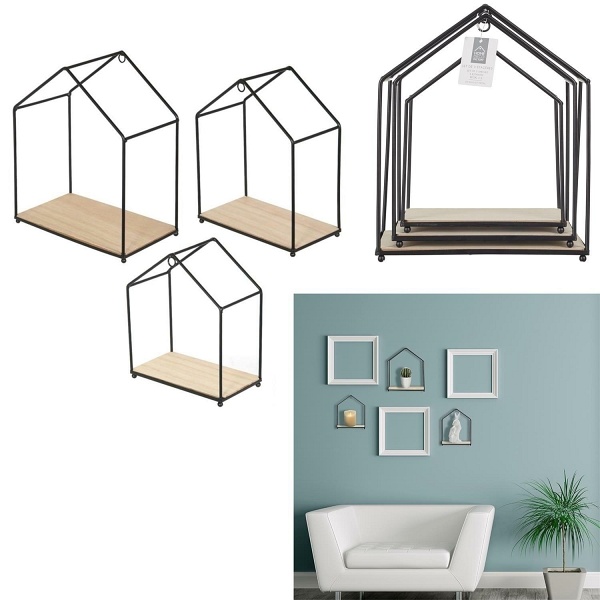 Zestaw 3 półek Filaire - Intesi