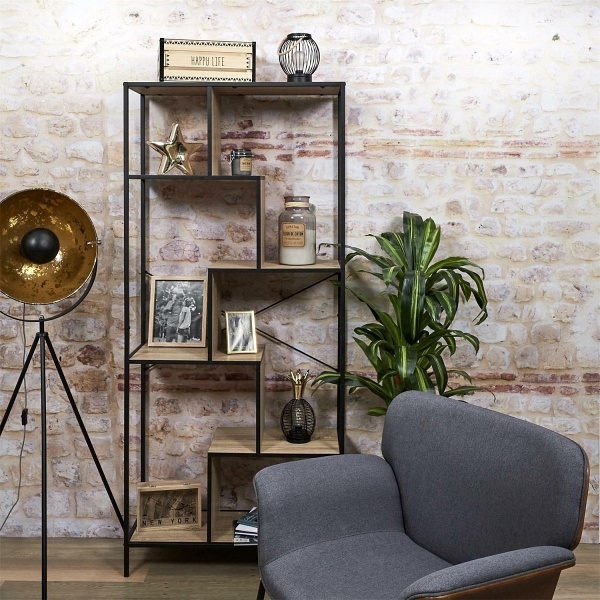 Regał Rack L czarny - Intesi