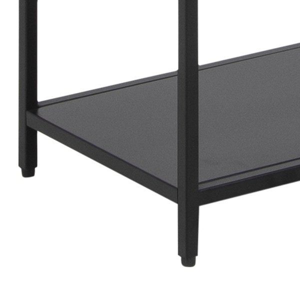 Regał Newcastle wysoki czarny - ACTONA