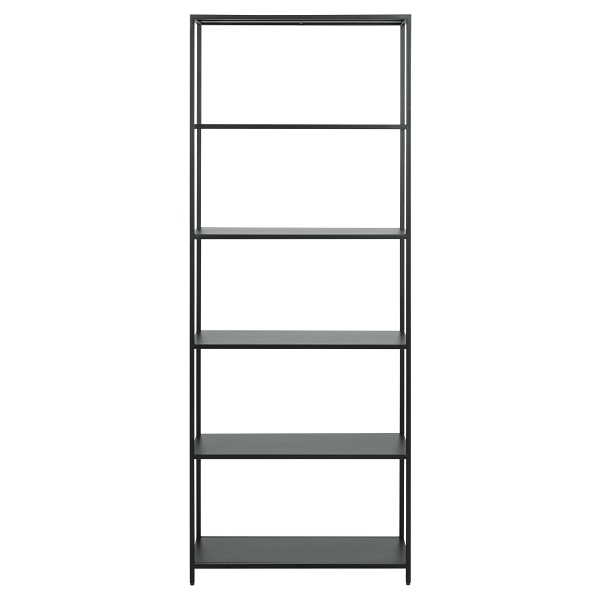 Regał Newcastle wysoki czarny - ACTONA