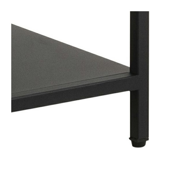 Regał Newcastle asymetryczny niski czarn y - ACTONA