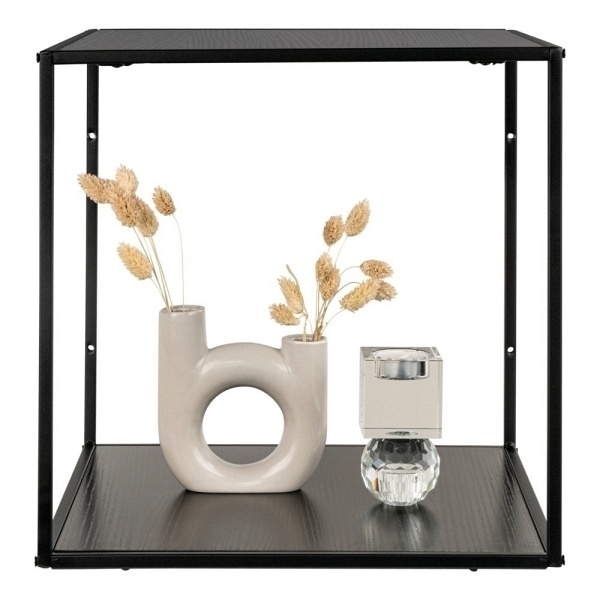 Półka ścienna Vita okleina dąb czarny - House Nordic ApS