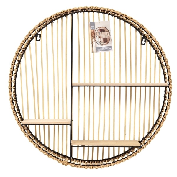 Półka Bali boho okrągła wisząca - Intesi