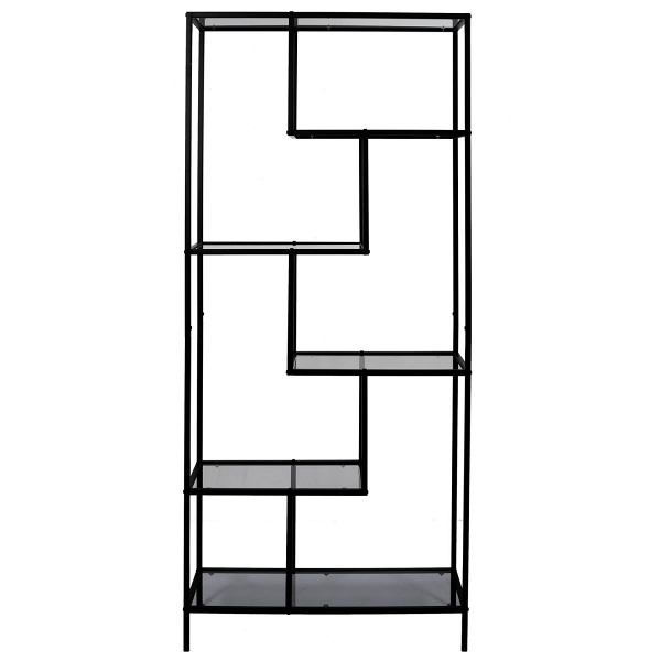 Regał Edison czarny L - Intesi