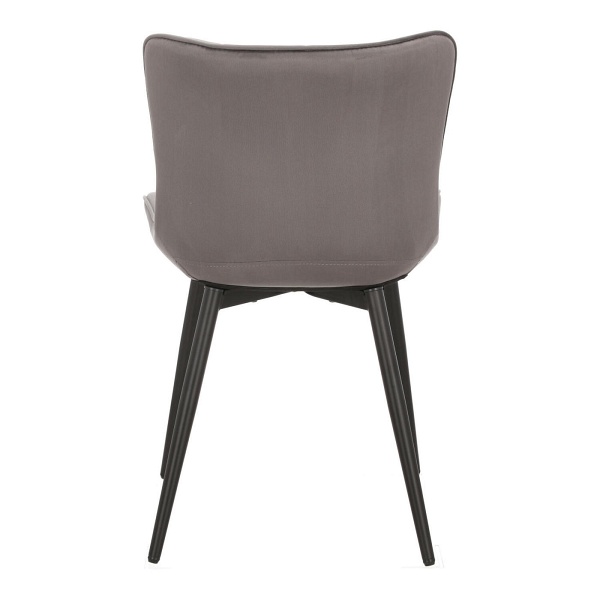 Krzesło Roxino VIC szare pasy pionowe - Intesi