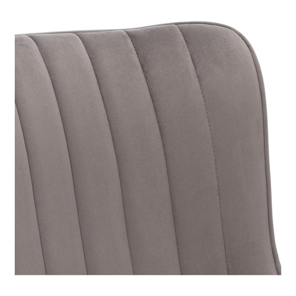 Krzesło Roxino VIC szare pasy pionowe - Intesi