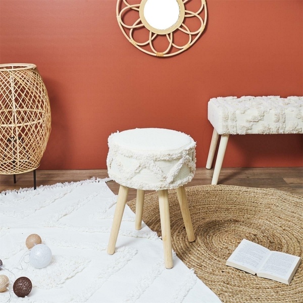 Stołek Boho Bali naturalny - Intesi