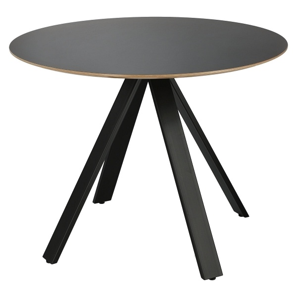 Stół Mezzanotte 100cm czarny - Cheers