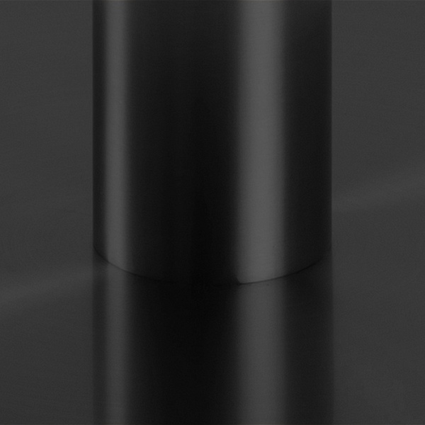 Stół okrągły Corby marmur/czarny 105cm - ACTONA