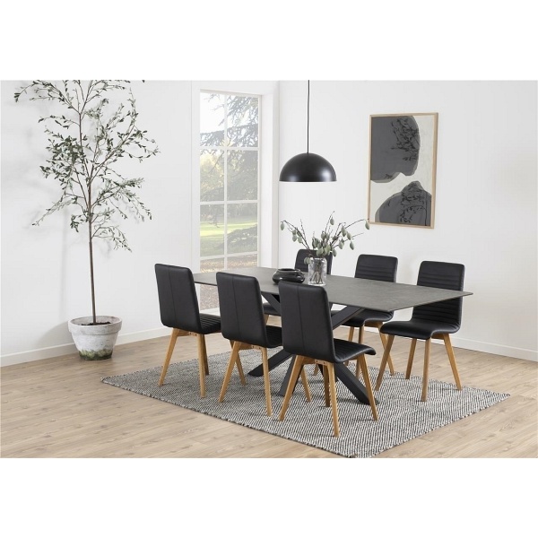 Stół Heaven black 160x90 - ACTONA