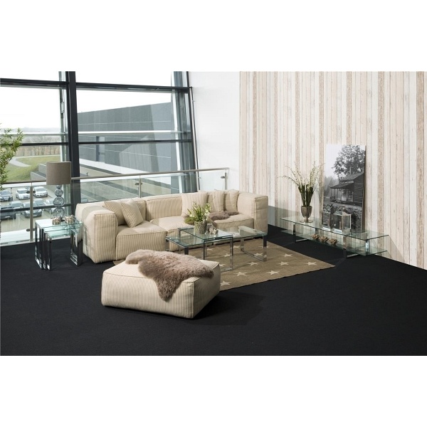 Zestaw stolików Katrine chrom - ACTONA