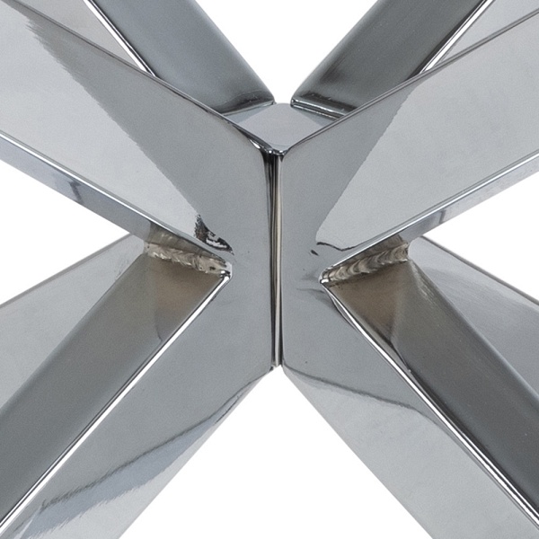 Stolik kawowy Heaven szkło / chrom - ACTONA