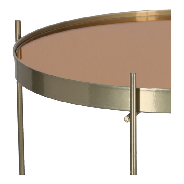 Stolik kawowy Venezia złoty - House Nordic ApS