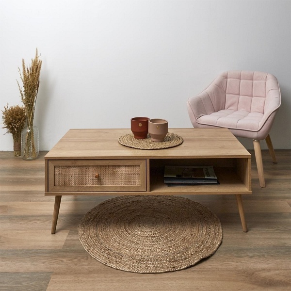 Stolik kawowy Bali naturalny - Intesi