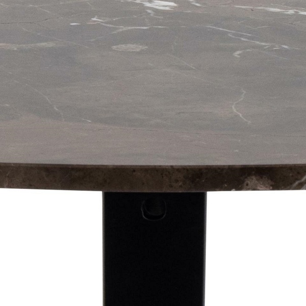 Stół Heaven 120cm brązowy/ czarny - ACTONA