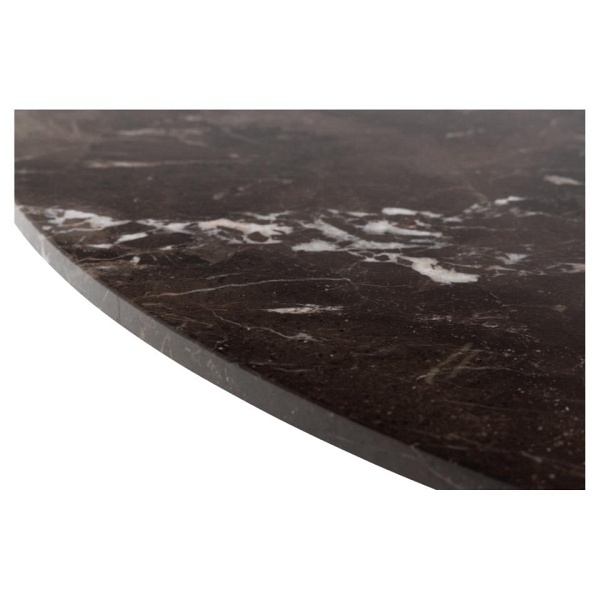 Stół Heaven 120cm brązowy/ czarny - ACTONA