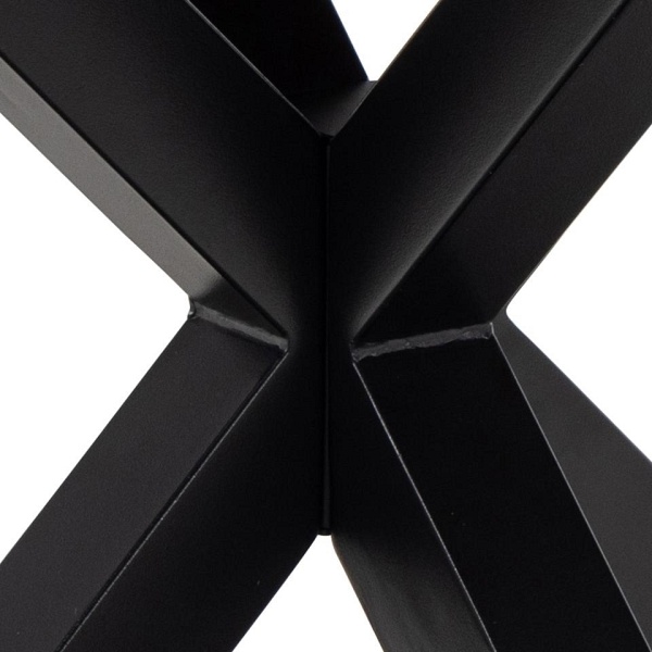 Stół Heaven 120cm brązowy/ czarny - ACTONA