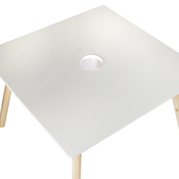 Stolik dziecięcy z kubkiem na kredki - Intesi