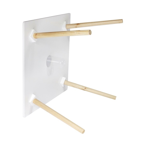 Stolik dziecięcy z kubkiem na kredki - Intesi