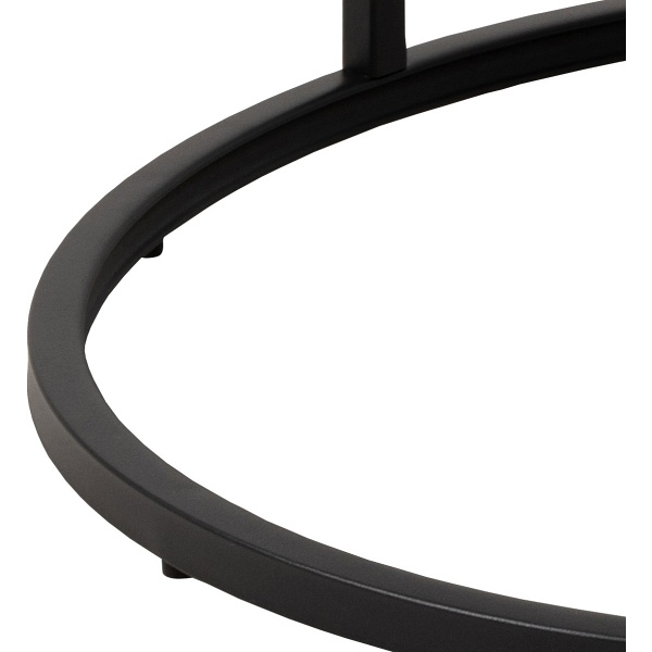 Zestaw stolików Spiro biały owalny - ACTONA