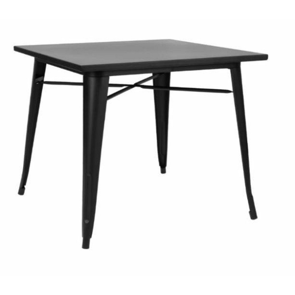 Stół Paris 80x80 cm czarny - Intesi
