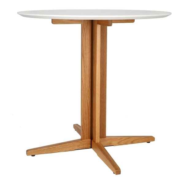 Stół Mauro 80cm dąb naturalny - Intesi