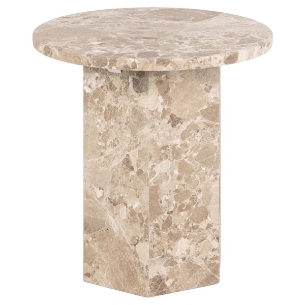 Stolik Naxos marmur brązowy - ACTONA