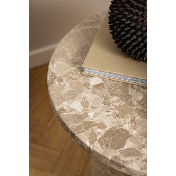 Stolik Naxos marmur brązowy - ACTONA