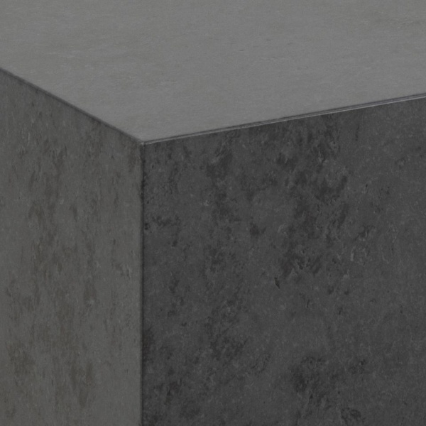 Zestaw 2 stolików kawowych Dice czarny - ACTONA