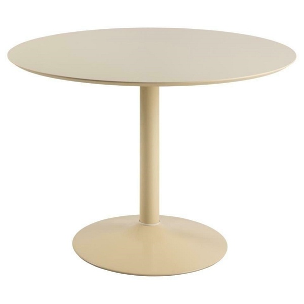 Stół Ibiza okrągły 110 beżowy - ACTONA