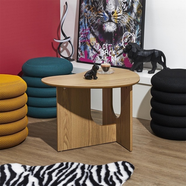 Stolik kawowy Calypso naturalny - Intesi