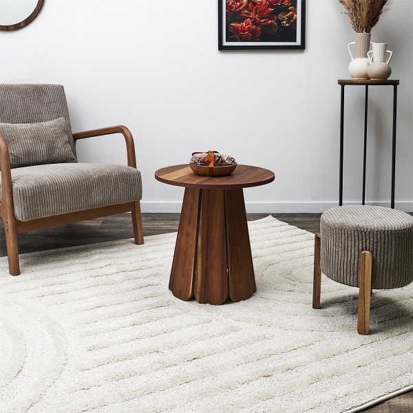 Stolik boczny Will 45cm orzech - Intesi