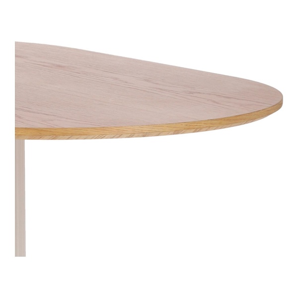 Stół Maxim naturalny dębowy/ czarny - Intesi