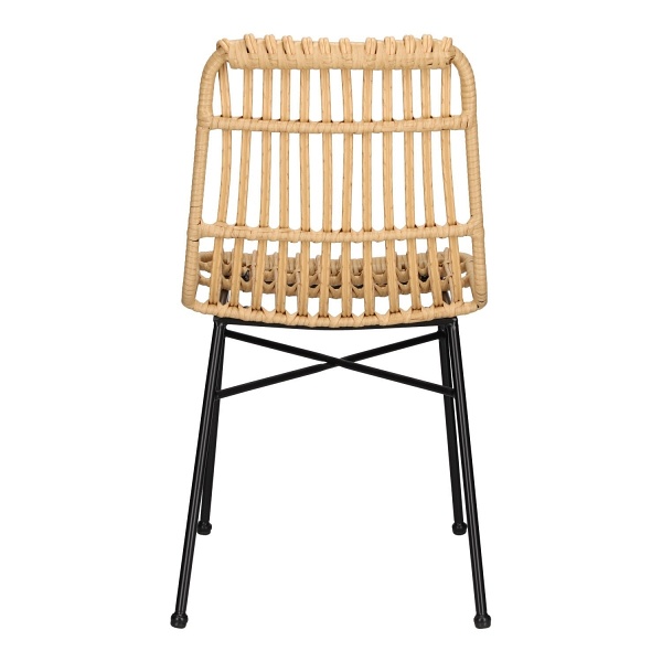 Krzesło Surabaya naturalne/czarne nogi - Intesi