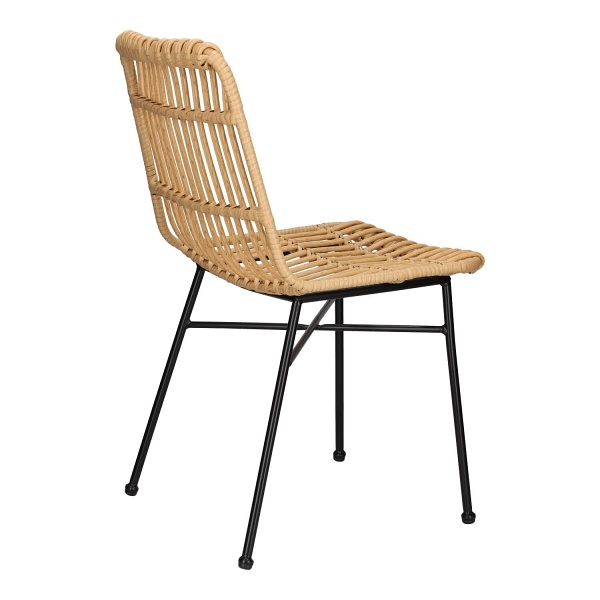 Krzesło Surabaya naturalne/czarne nogi - Intesi