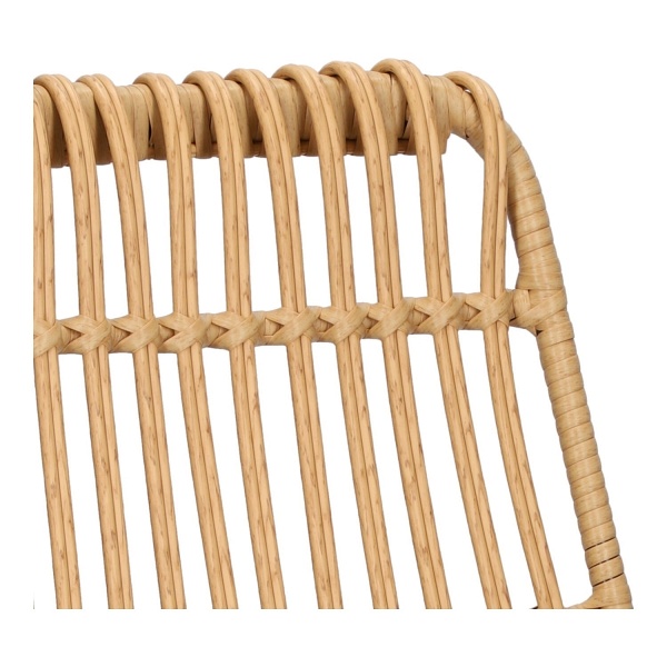 Krzesło Surabaya naturalne/czarne nogi - Intesi