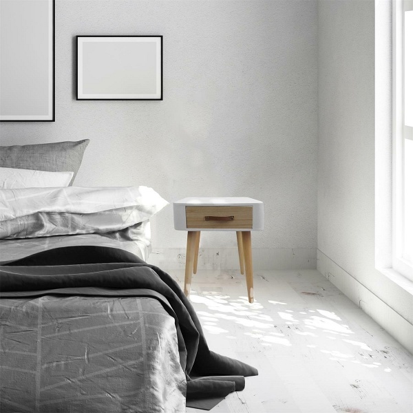 Szafka nocna Enano biała - Intesi