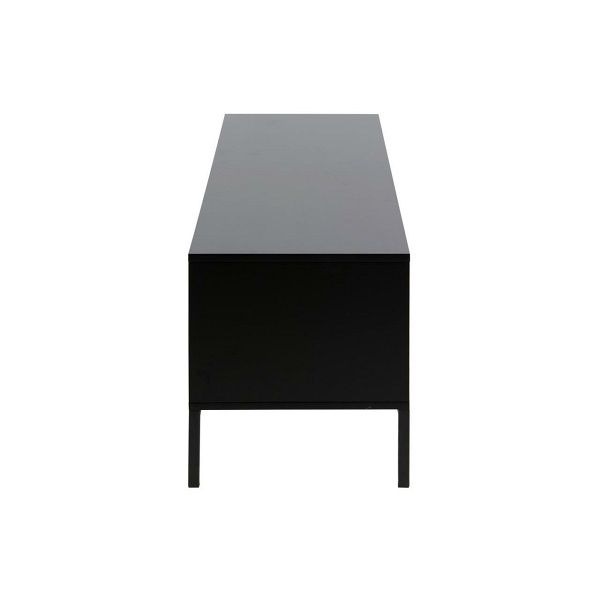 Komoda Seaford TV czarna dąb naturalny - ACTONA