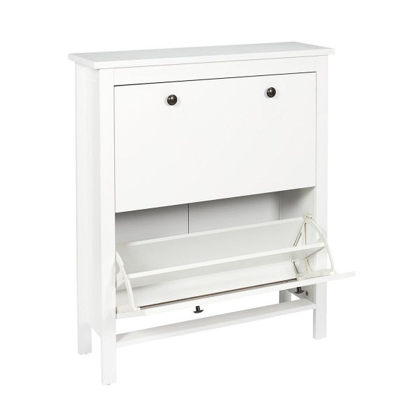 Szafka na buty Meubl biała - Intesi