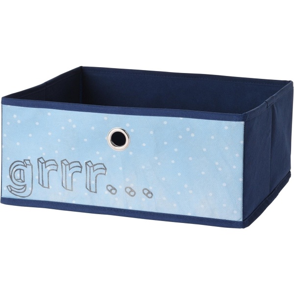 Szafka Oland dziecięca z 2 szufladami niebieska - Intesi