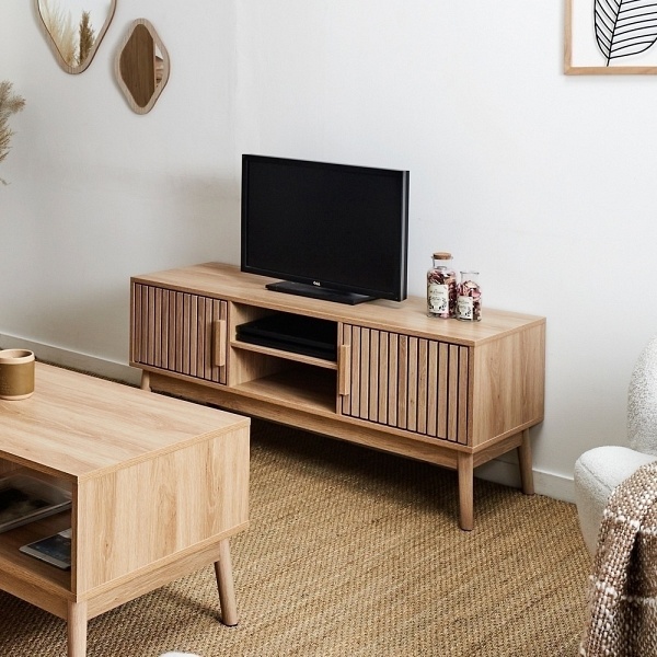 Szafka RTV Klaus naturalna - Intesi