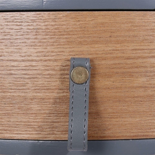 Szafka nocna Nora szara/naturalna - Intesi